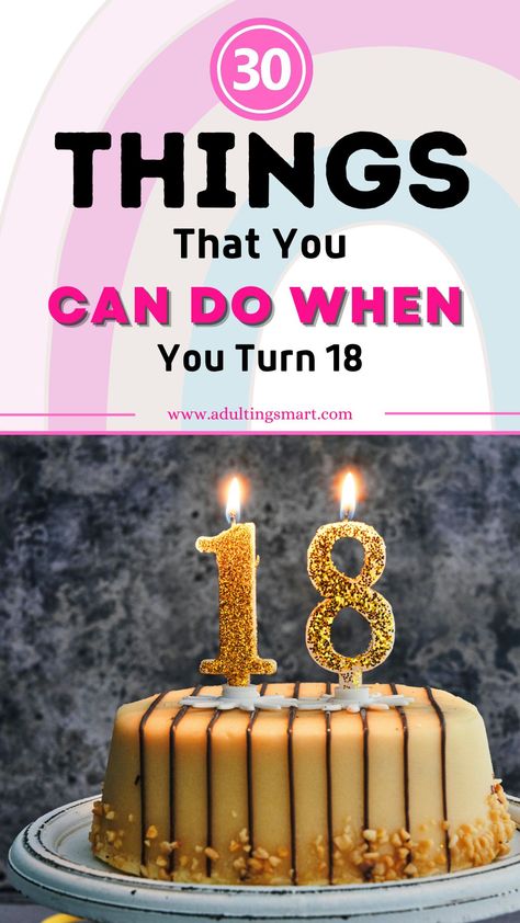 17 Things To Do Before You Turn 17, Things To Do On Your 18th Birthday, What To Do On Your Birthday, Diy 18th Birthday Gifts, 18th Birthday Present Ideas, 18th Birthday Present, Sole Custody, Birthday Present Ideas, Inappropriate Gift