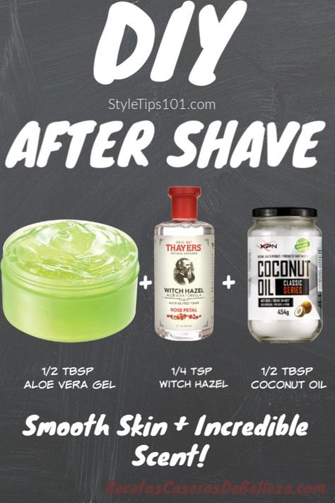 Diy After Shave, Natural Hair Mask, After Shave Lotion, Anti Aging Oils, Boost Hair Growth, Baking Soda Uses, Beauty Tips For Face, Natural Therapy, Aloe Vera Gel