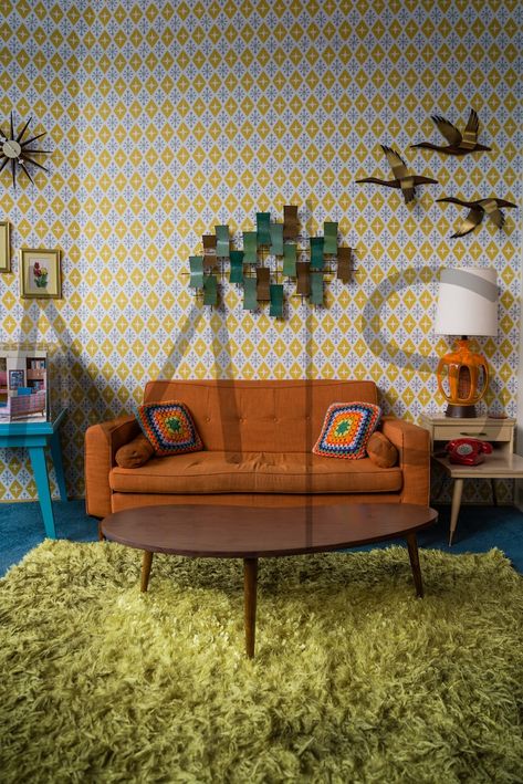 1960s/1970s Retro Home Living Room-5 Digital Background/backdrop Bundle for Photographer Composites - Etsy UK 1970 Living Room Decor, 1960s Inspired Living Room, 70s Mcm Living Room, 70s Sitting Room, 60s Interior Design 1960s Living Rooms, 1960s House Decor, 70s Inspired Interior Design, Cozy Retro Living Room, 70s Living Room 1970s Interior