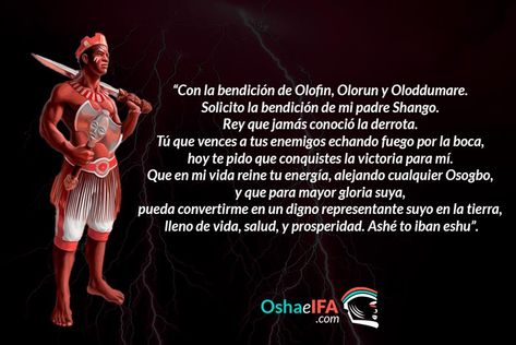 La Oración a Shango para la PROSPERIDAD mas eficaz de la Religión Yoruba Shango Orisha