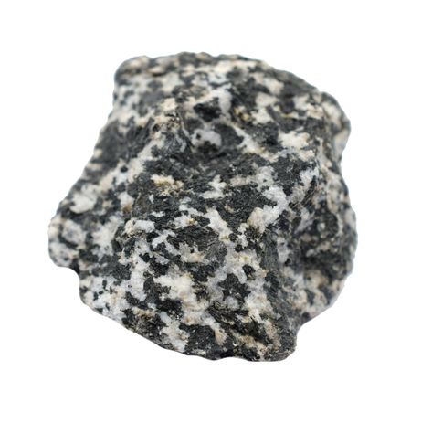 DIORITE | The minerals within diorite can be readily identified due to their large size, and by comparing the relative abundance of each mineral, a rough chemical makeup can be obtained GREAT FOR GEOLOGY CLASSROOMS | Ideal for identification & classification exercises. Diorite straddles the line between mafic and felsic rock chemistry, making it ideal for lessons in bulk chemistry. This set of six samples is excellent for group study and examination GEOLOGIST SELECTED | Each specimen is sele Felsic Rock, Raw Gemstones Rocks, Mineral Identification, Fossil Bones, Rock Hunting, Group Study, Diamond Girl, Crystals Healing Properties, Transparent Bag