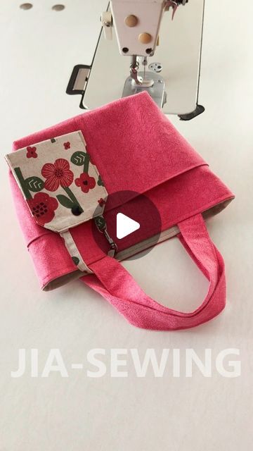 Sewing Materials, Sewing Times Bag, Cotton Bags, Sewing Presents, Tote Bag Sewing Tutorial, Tote Bag Sewing, Pola Tote Bag Canvas, Patron Tote Bag, Tote Bag Stitching Tutorial