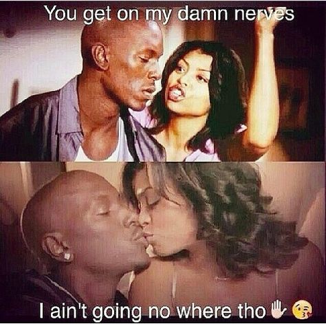 You get on my damn nerves...I ain't going no where tho♥ Black Love Quotes, Relationship Goals Quotes, Bae Quotes, Good Relationship Quotes, Cute Texts For Him, Relationship Memes, Baddie Quotes, Queen Quotes, Romantic Love Quotes