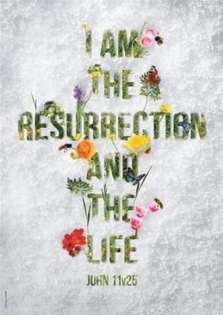 Happy Easter Jesus, Happy Resurrection Sunday, John 11 25, Easter Scriptures, Happy Easter Wallpaper, San Juan Pablo Ii, Scripture Wallpaper, Easter Messages, Resurrection Day