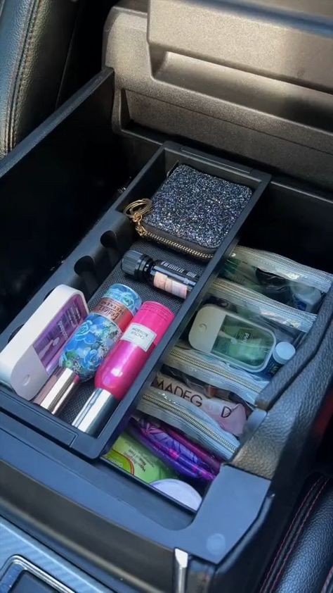 Restocking the mothership before we leave on fall vacay! 🚗 🍁🤩#asmr #carrestock #organization #fordexpedition #organizedcar #satisfying #restock #motivation #momlife #lifewithkids #momlife | Hailey Dillon | Car Organization Trunk, Car Storage Ideas Organizing, Truck Organization Ideas, Car Console Organization, Mom Car Organization, Car Necessities, Diy Organize, Car 2022, Girly Essentials