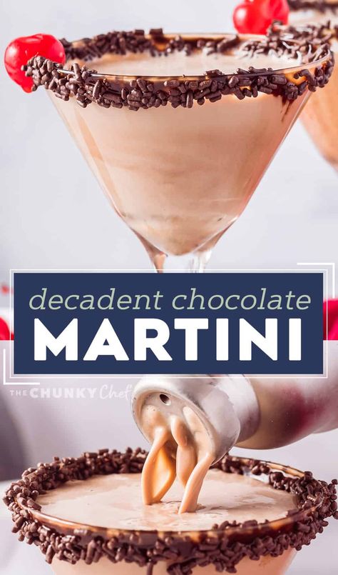 Chocolate Tequila Recipes, Chocolate Martini Recipe Easy, Chocolate Martini Recipe Godiva, Godiva Chocolate Martini, Chocolate Martinis, Chocolate Tequila, Chocolate Martini Recipe, Bar Tending, Chocolate Vodka