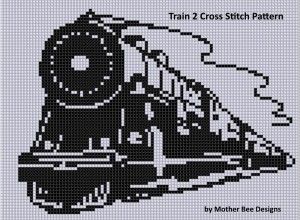 Smashwords – Train 2 Cross Stitch Pattern – a book by Mother Bee Designs Train Cross Stitch Pattern, Cross Stitch Silhouette, Bee Designs, Embroidery Tips, Graph Paper Art, Pola Kristik, Steam Train, Cross Stitch Cards, Crochet Cross