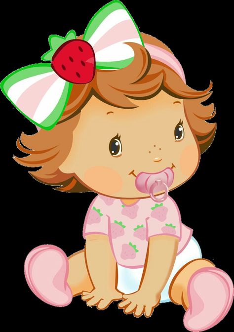 Moranguinho Baby Strawberry Shortcake, Giraffe Birthday Cakes, Strawberry Shortcake Pictures, Sweet Baby Shower Ideas, Pleat Sleeve, Satin Pattern, Strawberry Shortcake Cartoon, Strawberry Shortcake Birthday, Baby Shower Wreath