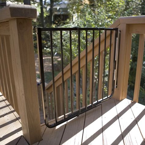 Outdoor Pet Gate, Remodel Stairs, Porch Gate, Deck Gate, Outdoor Gate, Stair Gate, Baby Gate, Baby Gates, Safety Gate