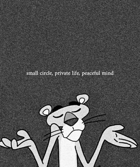 Peaceful Mind, Message Positif, Small Circle, Private Life, Cartoon Character, The World, Quotes