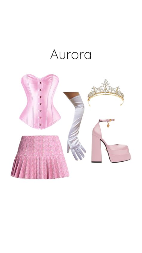 Pink Halloween Costumes, Clown Costume Women, Blonde Halloween Costumes, Aurora Princess, Aurora Costume, Matching Halloween Costumes, Classy Halloween Costumes, Halloween Princess, Classic Halloween Costumes