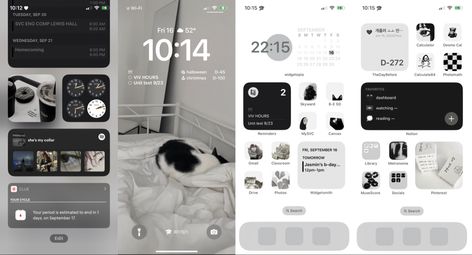 Gray black white Gray Ios Layout, Black And White Ios Layout, Black And White Phone Theme, Black And White Homescreen, Black And White Ios, Lockscreen Themes, Iphone Layouts, Lockscreen Ios, Ipad Air Wallpaper