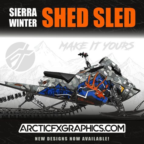 Another addition to our 2024 wraps by @artworkbysierrawinter & @sierrawintersmith!❄️ Are you ready for riding season?🏁 ㅤ #snowmobiling #snowmobile #snowmobilevideos #arcticfx #arcticfxgraphics #snowmobilelife #sledlife #polaris #snowseason #sledwraps #sledwrap Snowmobile, Sled, Make It Yourself, Quick Saves