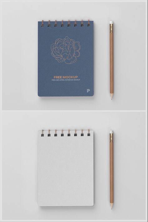 Notebook Mockup Free, Notepad Design, Notebook Mockup, Free Notebook, Note Pad Design, Stationery Printing, Free Advertising, Building Art, Hanging Banner