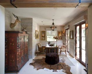 Rustic Office Design, Apartment Bookshelves, Home Office Traditional, Rustic Clothing, Nursery Rustic, Rustic Mountain Homes, Rustic Paint, Cabinets Colors, Office Rustic