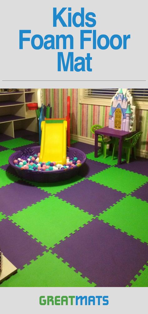 Treehouse Kids, Church Nursery Decor, Daycare Spaces, Infant Nursery, Daycare Rooms, Kids Play Spaces, Daycare Decor, Foam Mat Flooring, Diy Entertainment