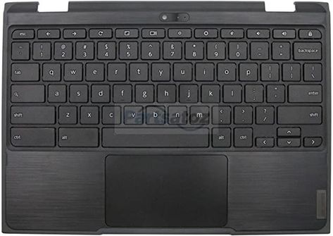 Partsatoz Laptop Palmrest Upper Case with US Keyboard and Touchpad Assembly Replacement (WFC Hole) for Lenovo 300e Chromebook 2nd Gen Intel 81MB 5CB0Y57944 Laptop Keyboard, Upper Case, Computer Keyboard, Replacement Parts, Keyboard, Laptop, Electronic Products, Quick Saves