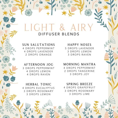 Boho Diffuser Blend, Spring Diffuser Blends, Diffuser Blends Young Living, Summer Diffuser Blends, Candle Blends, Essential Oil Combinations, Doterra Essential Oils Recipes, Essential Oil Diffuser Blends Recipes, Young Living Essential Oils Recipes