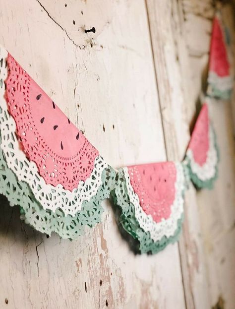 Decoration Vitrine, Watermelon Party, Cards Making, Ideas Handmade, Craft Time, Diy Party Decorations, Summer Crafts, Diy Party, Crafts To Do