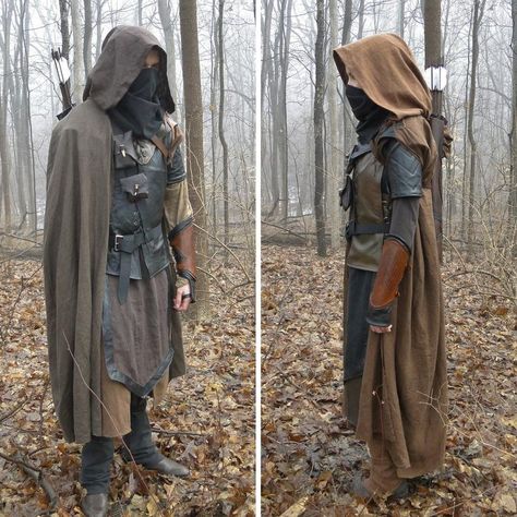 Medieval Ranger, Ranger Outfit, Archer Costume, Medieval Archer, Medieval Garb, Medieval Clothes, Larp Costume, Medieval Costume, Medieval Clothing