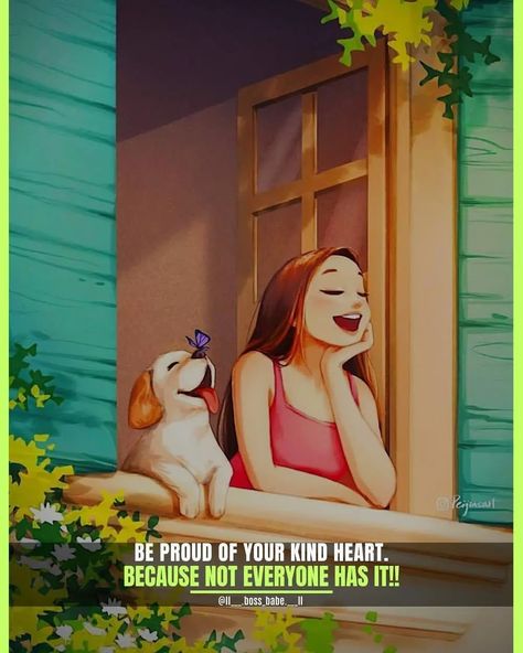 LIKE A BOSS♀️™️ on Instagram: “Have a kind heart, fierce mind and a brave spirit. #teambossbabes👑 Comment your views!!! ________________________________…” Pictures For Dp, Cute Disney Quotes, Magical Quotes, Animation Quotes, Meaningful Pictures, Soothing Quotes, Cute Quotes For Life, Cute Images With Quotes, Good Attitude Quotes