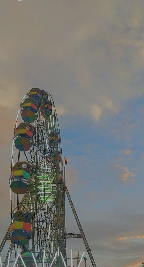 The giant wheel swirls Giant Wheel Aesthetic, Giant Wheel, Abstract Wallpaper Backgrounds, Abstract Wallpaper, Wallpaper Backgrounds, Instagram Story, Carnival, Fair Grounds, Wheel