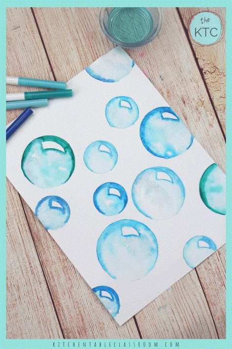 Learn to draw bubbles using washable markers with this free video tutorial. Follow along for super simple, super realistic bubble drawings! Tattoo Bubbles, Bubble Drawings, How To Draw Bubbles, Watercolor Bubbles, Bubble Drawing, Bubble Painting, Posca Art, Washable Markers, Bubble Art