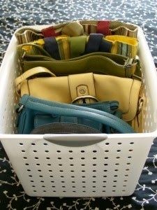 Organize Purses, Organizing Purses In Closet, Store Purses, Organiser Son Dressing, Ultimate Organization, Bags Storage, Purse Storage, Handbag Storage, Ways To Organize