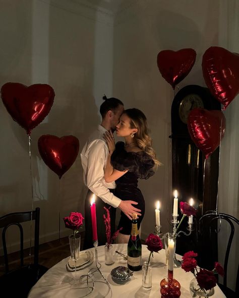 Valentines Couple Photoshoot, Valentine Photoshoot, Birthday Surprises For Him, Galentines Party, 7 Day Challenge, Instagram Dp, Romantic Room, Valentines Couple, Interracial Love