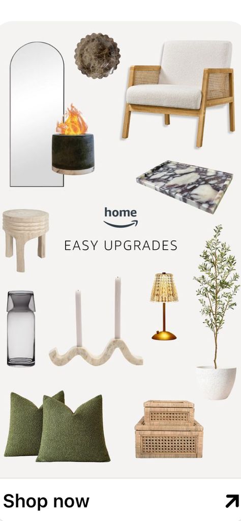 Amazon Home Must Haves, Home Decor Amazon, Amazon Home Finds, Apartment Deco, Earthy Aesthetic, Amazon Home Decor, Home Upgrades, Dream House Interior, Gift Finder