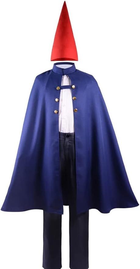 Amazon.com: Men Over the Garden Wirt Cosplay Costume Wirt Cosplay Cape Cloak Hat Halloween Suit : Clothing, Shoes & Jewelry Cosplay Characters Men, Cosplay Outfits Men, Wirt Costume, Wirt Cosplay, Masquerade Theme Party, Cursed Anime, Cosplay Cape, Masquerade Theme, Halloween Suits