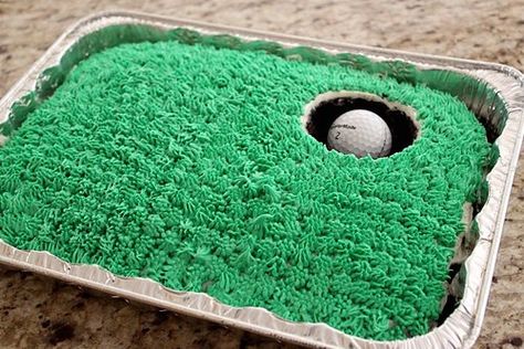 Golf Birthday Cakes, Golf Cake, Fathers Day Cake, Dessert Dips, Think Food, Cupcake Cake, Creative Cakes, Cute Cakes, Sweets Treats