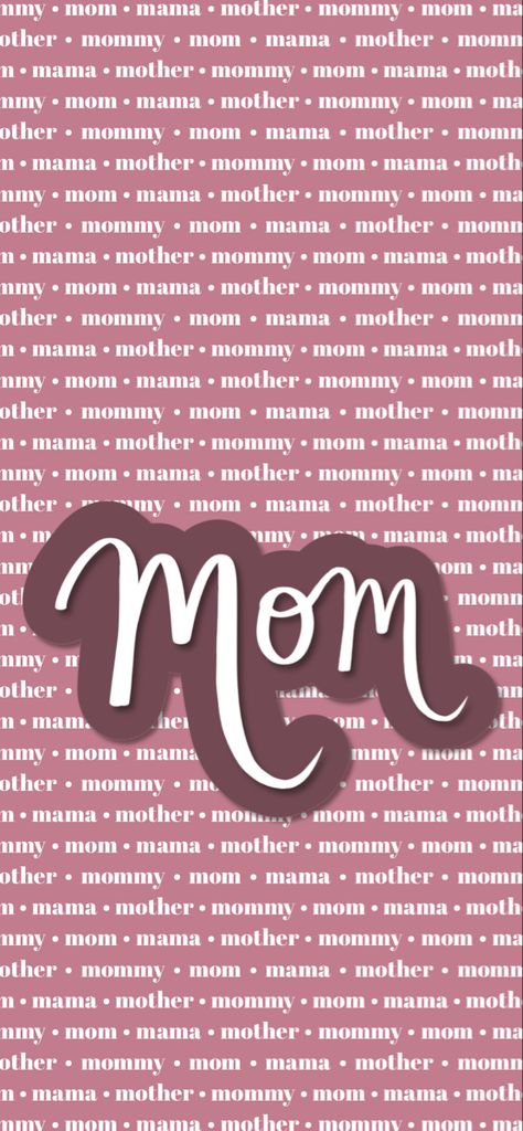 Mom Wallpaper Iphone, Mama Wallpaper Iphone, Mama Wallpaper, Mom Wallpaper, Pinterest Mom, Mom Inspo, Series Wallpaper, Infant Room, Instagram Heart