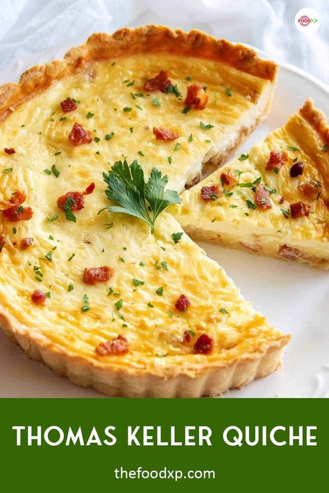 Italian Quiche Recipes, Quish Recipes Easy Muffin Pan, Quiche With Premade Pie Crust, Filet Mignon Chorizo, Bacon Quiche Recipe, Best Quiche Recipes, Classic Quiche, Quiche Lorraine Recipe, Easy Quiche