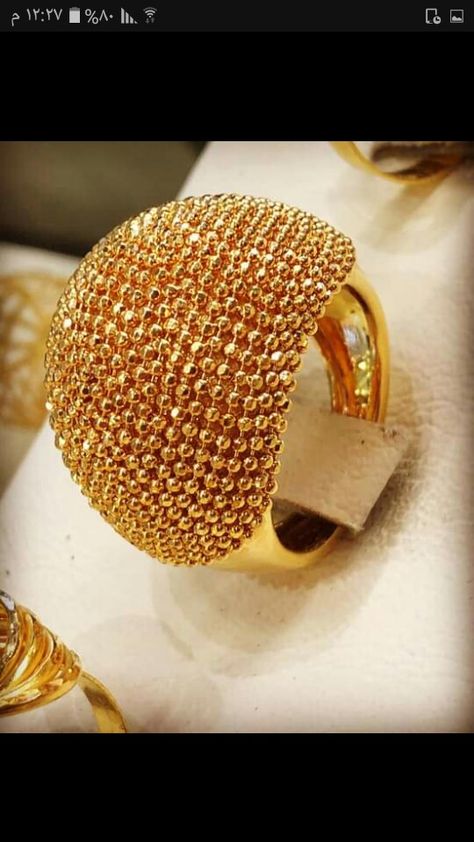 Heavy Gold Rings For Women, Luxury Gold Plated Traditional Rings, Heavy Gold Ring Design For Women, Rings Indian Gold, Big Gold Rings For Women Indian, Big Rings Indian Gold, Big Rings Indian, Pure Gold Rings For Women, Luxury 22k Gold Ring Jewelry