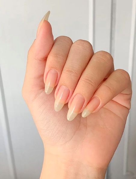 Natural Long Nails Aesthetic, Perfect Nails Natural, Hand Claims, Shifting Claims, Aesthetics Nails, Nails July, Smart Study, Manifesting 2024, Nail Growth Tips