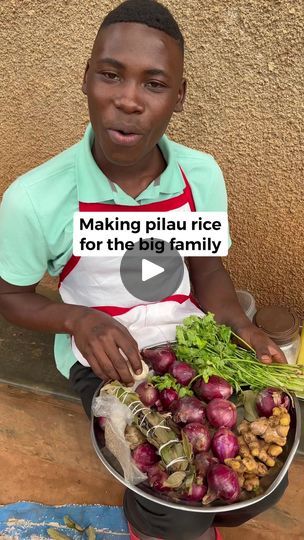 Preparing yummy pilau rice | Making yummy pilau rice for the big family | By Dad for all kidsFacebook How To Cook Pilau, Pilau Rice Recipe, Pilau Rice, Interesting Food, Big Family, Interesting Food Recipes, Rice Recipes, Rice