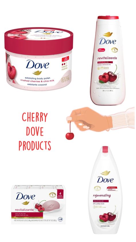 Dove Cherry, Cherry Products, Best Body Wash, Dove Body Wash, Gentle Skin Cleanser, Skin Cleanser, Skin Care Kit, Skin Cleanser Products, Birthday Gifts For Boyfriend