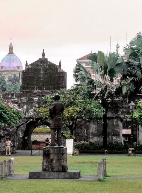 Fort Santiago Intramuros Aesthetic, Intramuros Aesthetic, Fort Santiago, Rizal Park, Philippine Holidays, Jose Rizal, Global City, National Heroes, Walled City