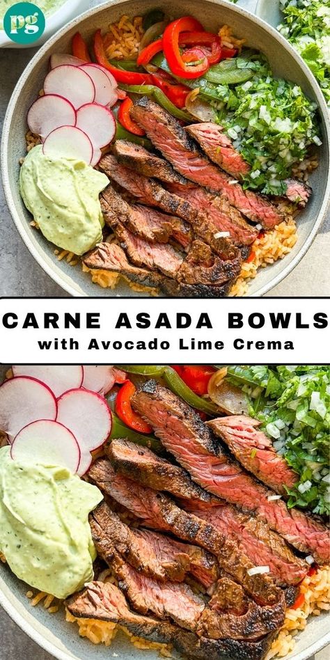 Healthy Carne Asada Recipes, Carne Asada Tacos Toppings, Healthy Carne Asada Bowl, Skirt Steak Dinner Ideas, Steak Taco Bowls, Leftover Carne Asada, Southwest Steak Bowl, Carne Asada Bowls, Skirt Steak Marinade For Tacos