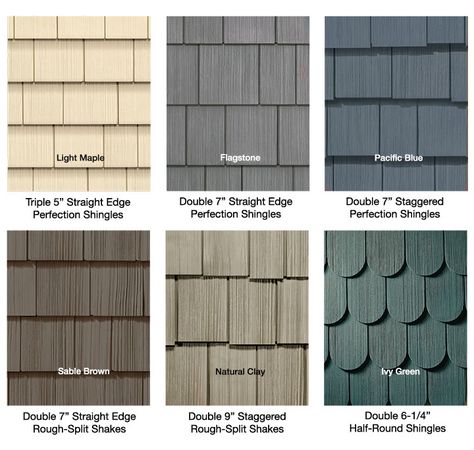 Shaker Siding Exterior, Cedar Impressions Siding, Cedar Shake Siding Colors, Cedar Siding Exterior, Vinyl Cedar Shake Siding, Shaker Siding, Vinyl Shake Siding, Cedar Shingle Siding, Cedar Shake Siding