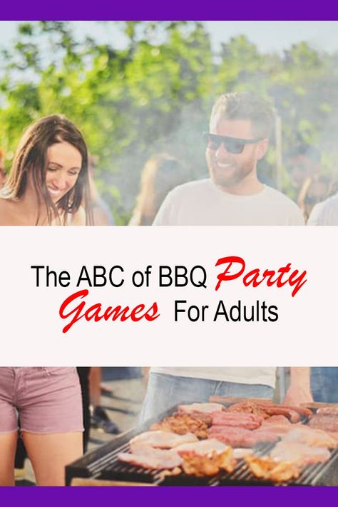 The ABC of BBQ Party Games For Adults Bbq Games For Adults, Bbq Party Games, Giant Checkers, Lawn Darts, Party Games For Adults, Washer Toss, Bbq Games, Pong Game, Games For Adults