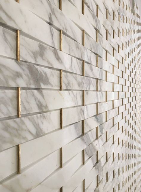 Panama Tile series by- Kreoo Marble Cladding, Traditional Tile Design, Groove Pattern, Natural Stone Cladding, Marble And Brass, Cladding Design, Tile Cladding, Cladding Materials, Marble Furniture