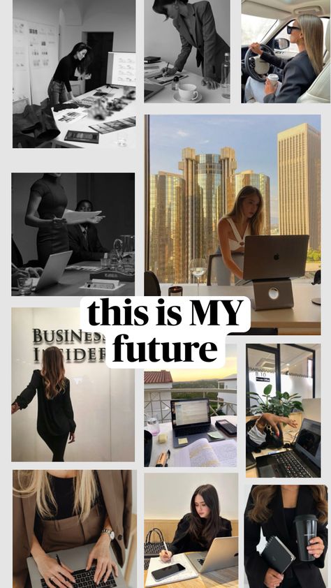 i wanna be a business woman SO BADLY Business Woman Collage, Dream Life Business Woman, Female Trader Aesthetic, Enturpenurs Lifestyle, Entrepenuers Aesthetic Women, New York Business Woman Aesthetic, Boss Aesthetic Woman, Investment Banker Aesthetic, Business School Aesthetic