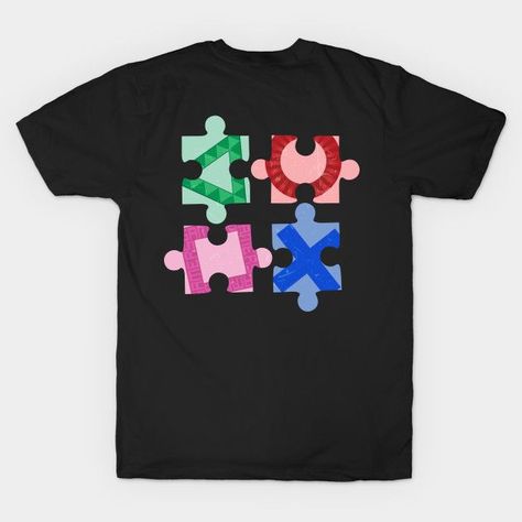 Front & Back Print - For those of you who like to play PlayStation, combined with puzzle games... @teepub Puzzle Games, Puzzle Game, Playstation, Tshirt Print, Gaming Logos, Tshirt Designs, ? Logo, T Shirts, T Shirt