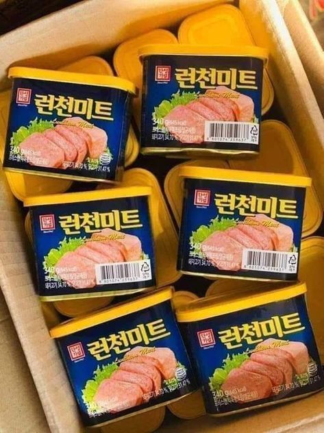 📢 HANSUNG KOREAN LUNCHEON MEAT ❗Mura... - Neo's Frozen Foods Spam Meat, Food Noodles, Luncheon Meat, Frozen Foods, Frozen Food, Korean Food, Pantry, Noodles, Frozen