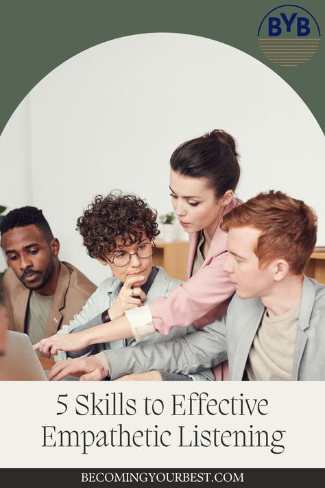 Have you mastered the 5 skills to effective and empathetic listening? This is how you become an emotionally intelligent leader. “Lead by listening – to be a good leader you have to be a great listener.” - Richard Branson Empathetic Listening, A Good Leader, Good Leader, Emotionally Intelligent, Richard Branson, Blog Article, Mediterranean Diet, Talking To You, Psychologist