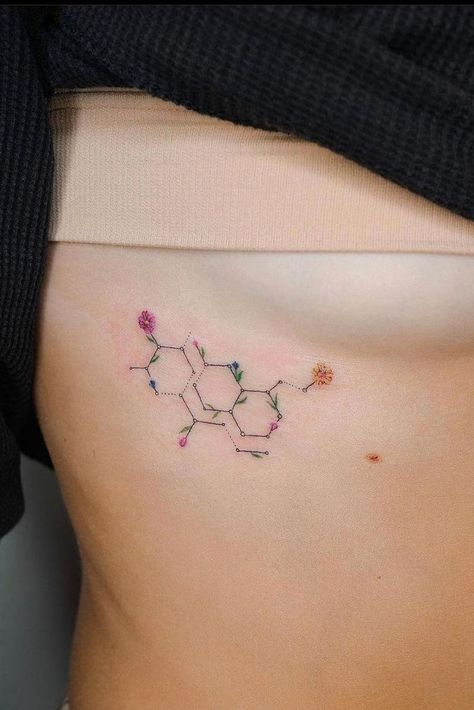 Minimal Tattoo for women, Tattoo, Back tattoo, Hand Tattoo Small Science Tattoos, Chemical Tattoo, Dopamine Tattoo, Serotonin Tattoo, Chemistry Tattoo, Science Tattoo, Science Tattoos, Molecule Tattoo, Nerdy Tattoos