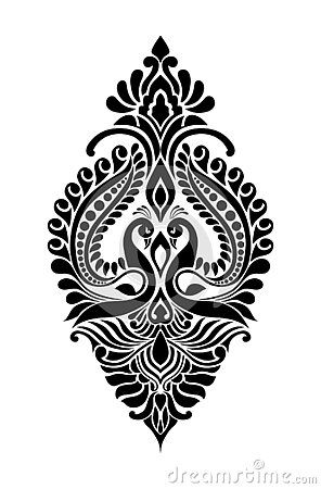 Peacock Vector Design, Victorian Texture, Damask Ornament, Flower Stencil Patterns, Stencil Patterns Templates, Floral Cards Design, Folk Art Flowers, Print Design Art, Textile Prints Design