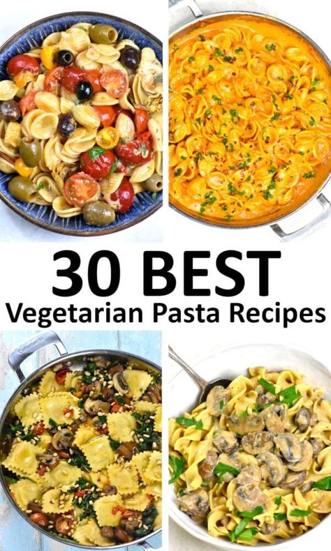 the best vegetarian pastas. Vegetarian Pasta Sauce Recipes, Quick Vegetarian Pasta, Vegetarian Pastas, One Pot Pasta Recipes Vegetarian, Italian Pasta Recipes Vegetarian, Beans And Pasta Recipe, Healthy Vegetarian Pasta Recipes, Vegetarian Pasta Casserole Recipes, Tuscan Pasta Vegetarian